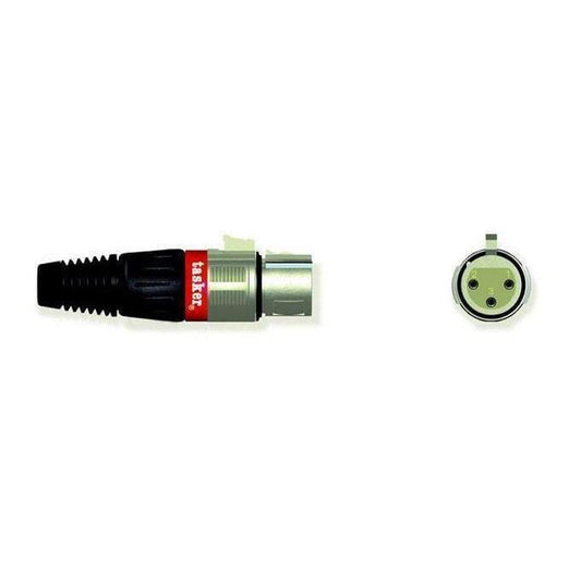 Tasker SPF3XLRM Connector XLR Female 3 Pole Metal Finish