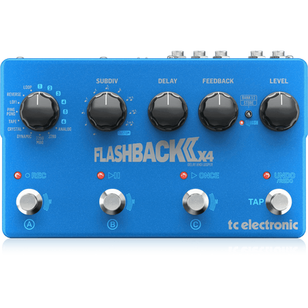 TC Electronic Flashback 2 X 4 Delay Pedal