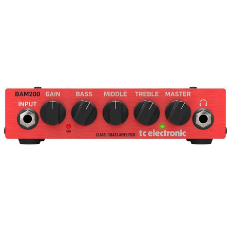 TC Electronics BAM200 Ultra-Compact 200 Watt Bass Head