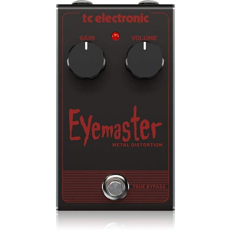 TC Electronic Eyemaster Metal Distortion Effects Pedal