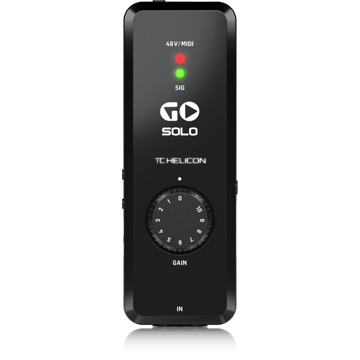 TC-Helicon GO SOLO Audio/MIDI Interface for Mobile Devices