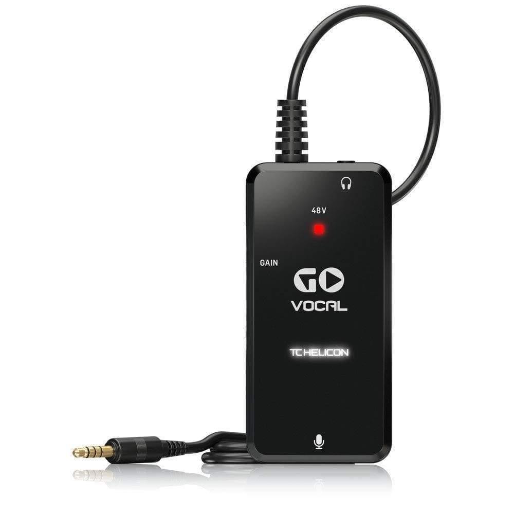 TC Helicon GO VOCAL Microphone Preamp Audio Interface