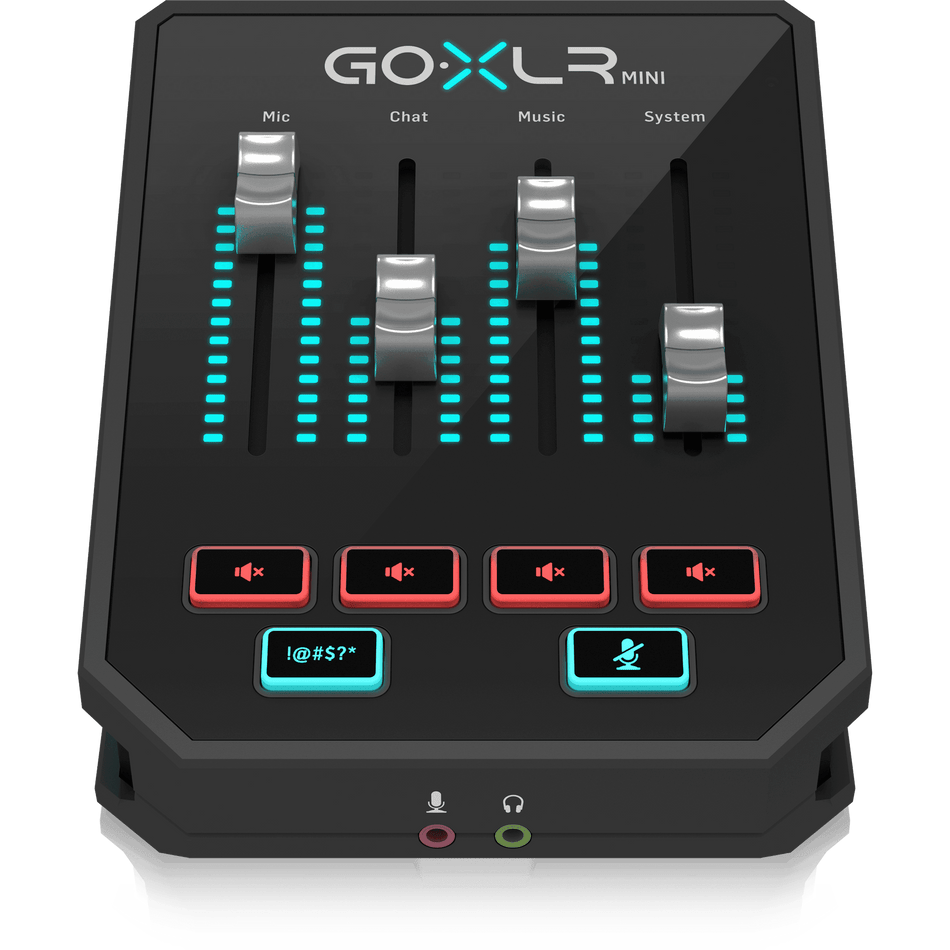 TC Helicon GOXLRMINI USB Streaming Mixer with USB/Audio Interface