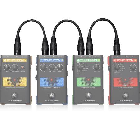 TC Helicon SINGLES CONNECT KIT Audio Power and Accessory Kit for TC Helicon Vocal Effect Pedals