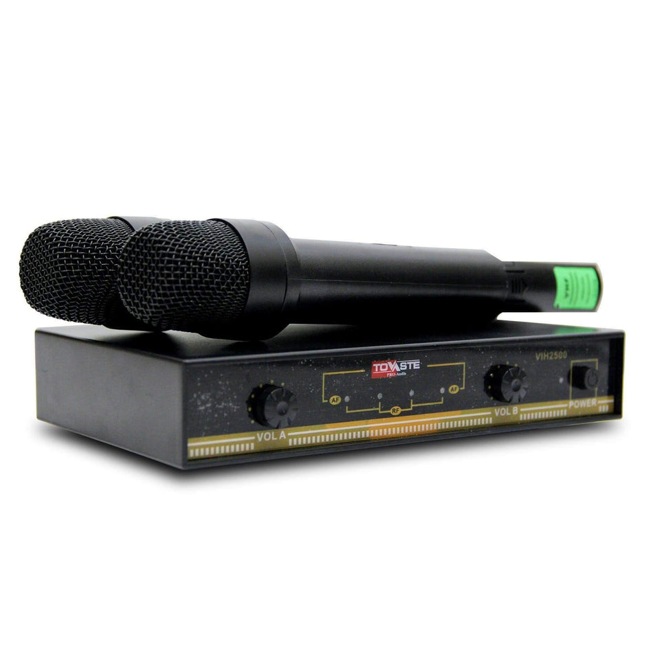 Tovaste Dual Handheld Wireless Mic VHF VIH2500