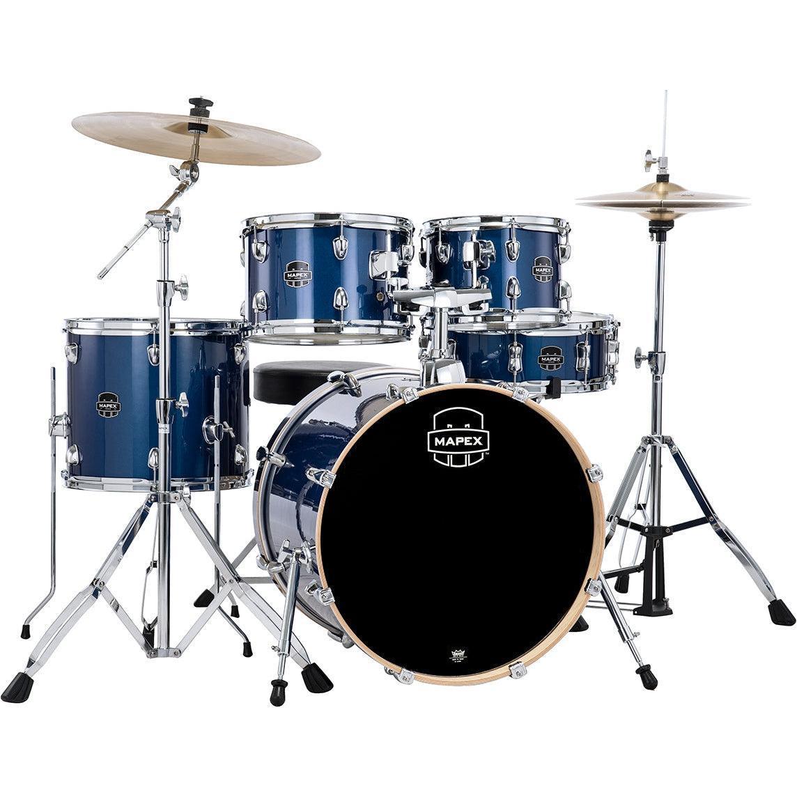 Mapex Drums Venus 5 Piece Fusion Complete Setup