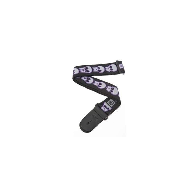 Planet Waves 50JS07 Joe Satriani Guitar Strap, Skulls