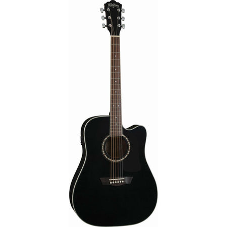 Washburn AD5CEPACK Semi Acoustic Guitar 41' Dreadnought with Bag, Picks, Strap