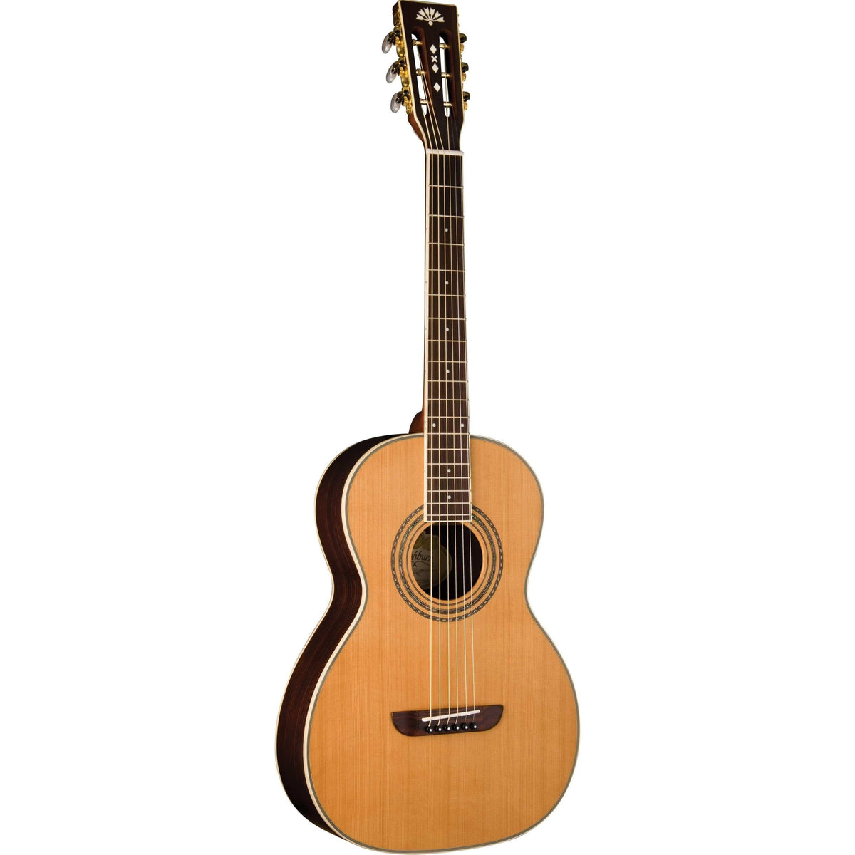 Washburn WP21SNS Parlor Acoustic Guitar - Natural