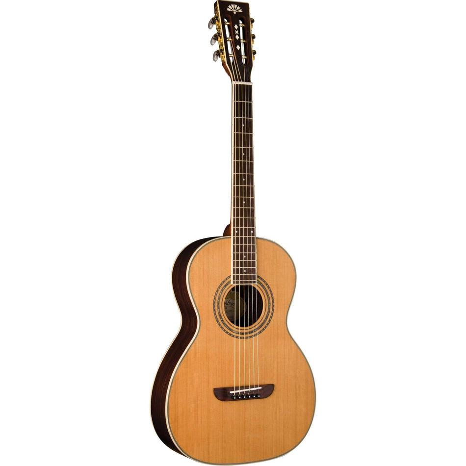 Washburn WP21SNS Parlor Acoustic Guitar - Natural