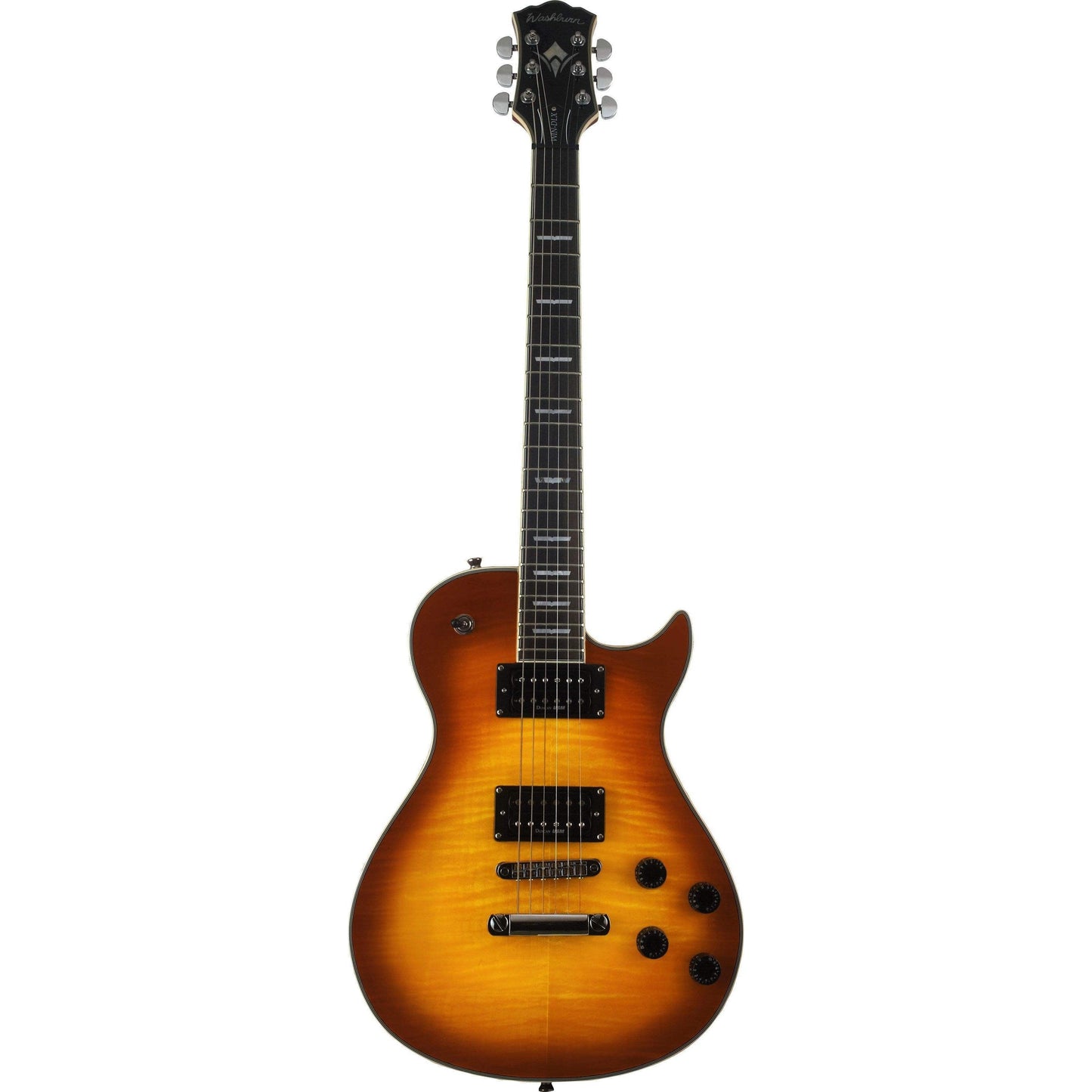 Washburn WINDLXFTSB Electric Guitar - Flame Tobacco Sunburst