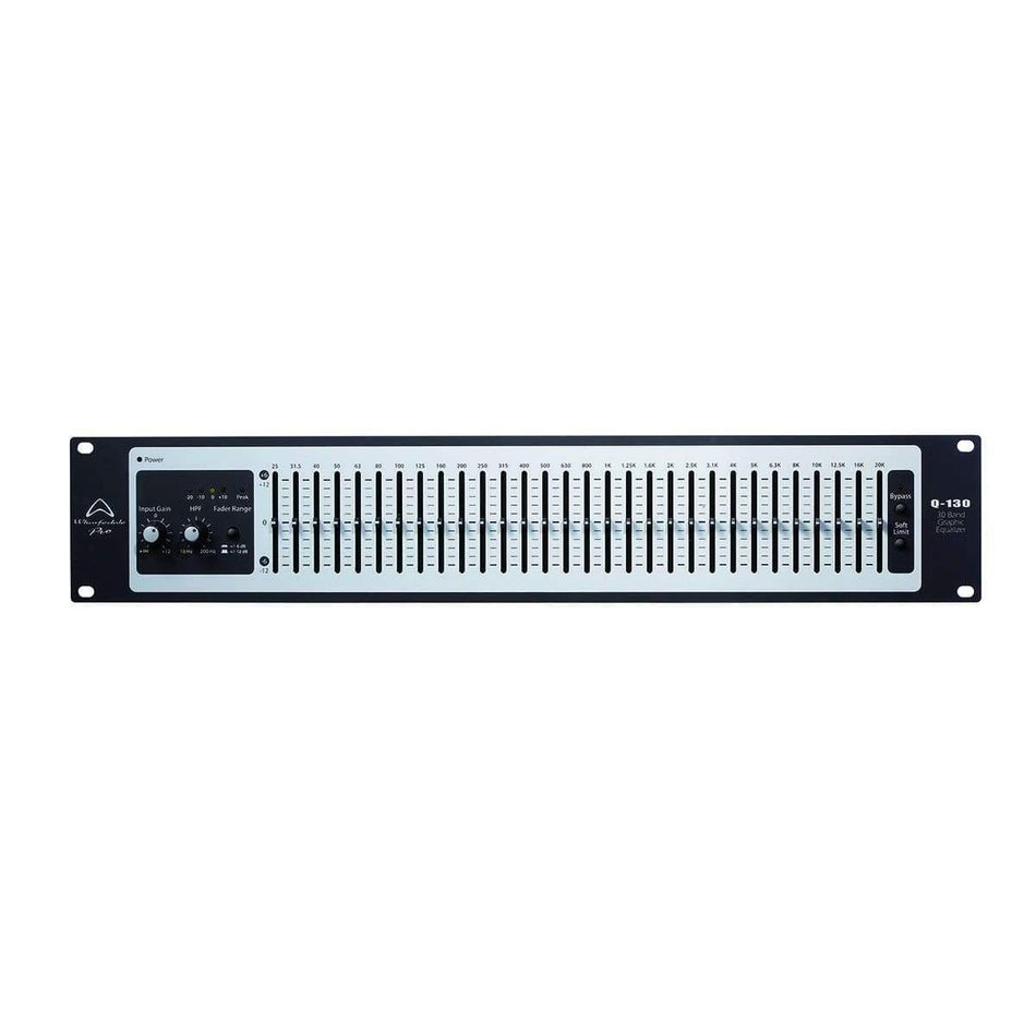Wharfedale Pro Q130 Equalizer Graphic 30 BAND 1/3 Octave