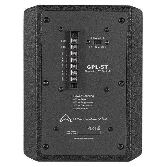 Wharfedale Pro GPL5T	Speaker Passive 1x5" 800W Peak 70V/100V Transformer Wooden Paint Body